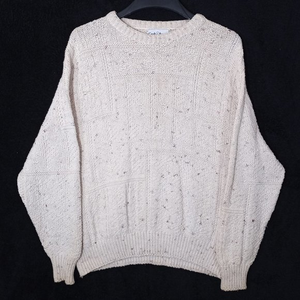 Croft & Barrow Sweater Size XL Vintage‎ Light Colored  #028